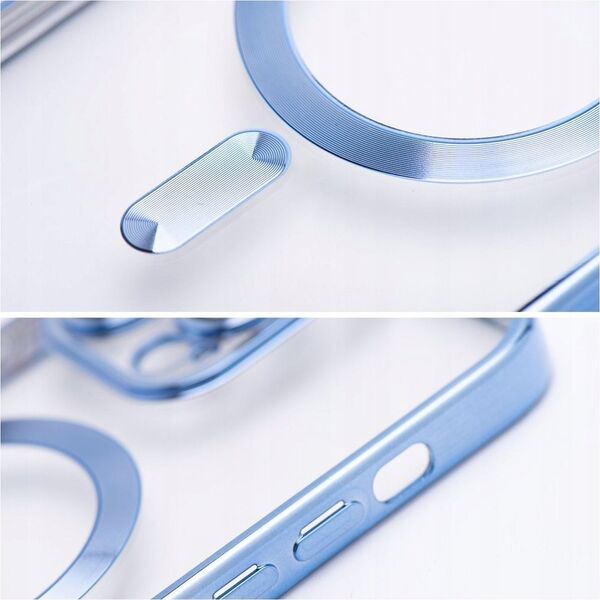 OEM Futerał ELECTRO MAG COVER kompatybilny z MagSafe do SAMSUNG S24 Plus niebieski 13962504 5903396272752