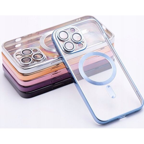 OEM Futerał ELECTRO MAG COVER kompatybilny z MagSafe do SAMSUNG S24 Plus niebieski 13962504 5903396272752