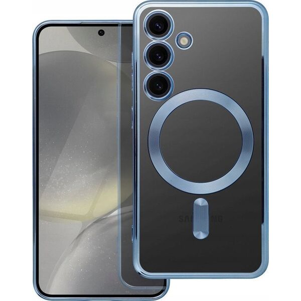 OEM Futerał ELECTRO MAG COVER kompatybilny z MagSafe do SAMSUNG S24 Plus niebieski 13962504 5903396272752
