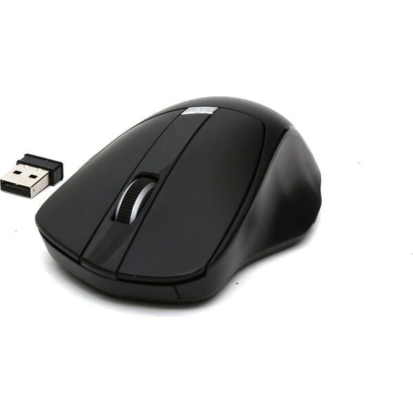 Mysz Omega OMEGA MYSZ BEZPRZEWODOWA MOUSE WIRELESS 1000/1200/1600 DPI BLACK [45860] 13962577 5907595458603