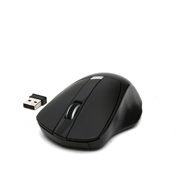 Mysz Omega OMEGA MYSZ BEZPRZEWODOWA MOUSE WIRELESS 1000/1200/1600 DPI BLACK [45860] 13962577 5907595458603