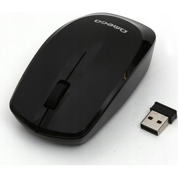 Mysz Omega OMEGA MYSZ BEZPRZEWODOWA MOUSE WIRELESS 1200DPI BLACK [45864] 13962591 5907595458641