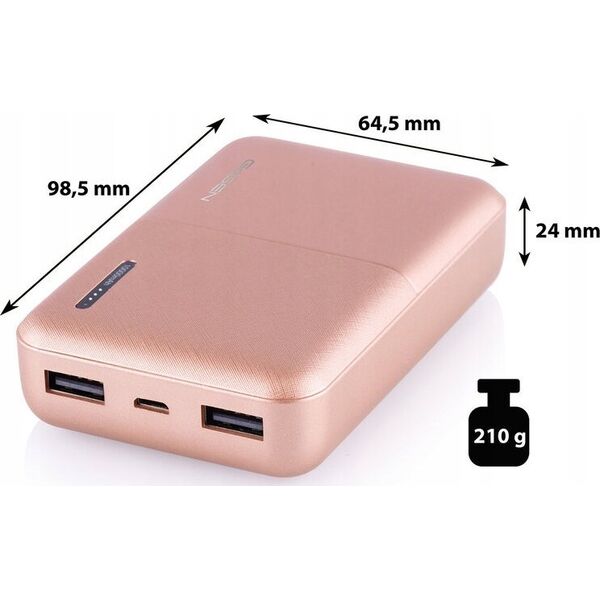 Powerbank GoGEN Powerbank 10000 mAh GoGEN - PB100007RG 13965462 8590393347575