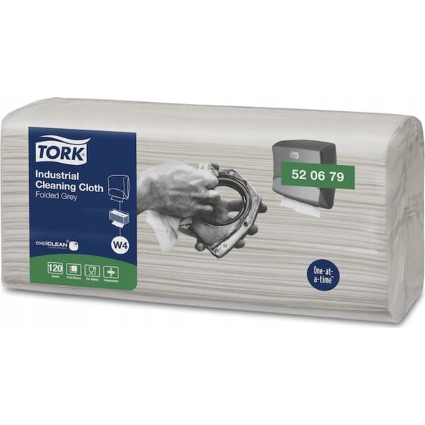 Tork Tork  Czyściwo przemysłowe w odcinkach, 120 sztuk, 1-warstwowe, premium  Białe 13965466 7322541182759