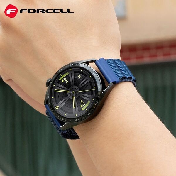 ForCell FORCELL F-DESIGN FS05 pasek do SAMSUNG Watch 20 mm granatowy 13965574 5903396223150