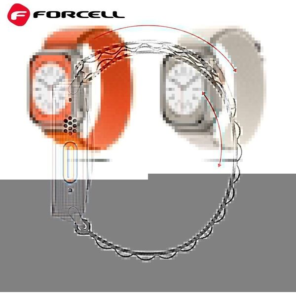 ForCell FORCELL F-DESIGN FA13 pasek do APPLE Watch 38 / 40 / 41 mm czarny 13965588 5903396223365