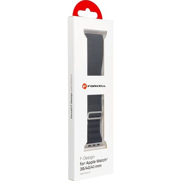 ForCell FORCELL F-DESIGN FA13 pasek do APPLE Watch 38 / 40 / 41 mm czarny 13965588 5903396223365
