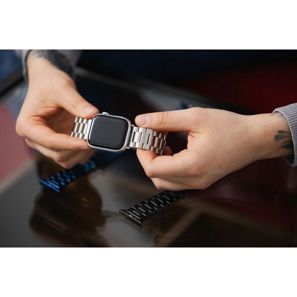ForCell FORCELL F-DESIGN FA10 pasek do APPLE Watch 42 / 44 / 45 / 49 mm niebieski 13965631 5903396222832