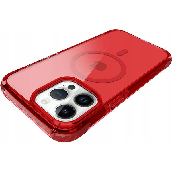 Apple Etui z MagSafe Prodigee Safetee Flow + Mag do iPhone 15 Pro rubinowe - Gwarancja bezpieczeństwa. Proste raty. Bezpłatna wysyłka od 170 zł. 13965842 810023955016
