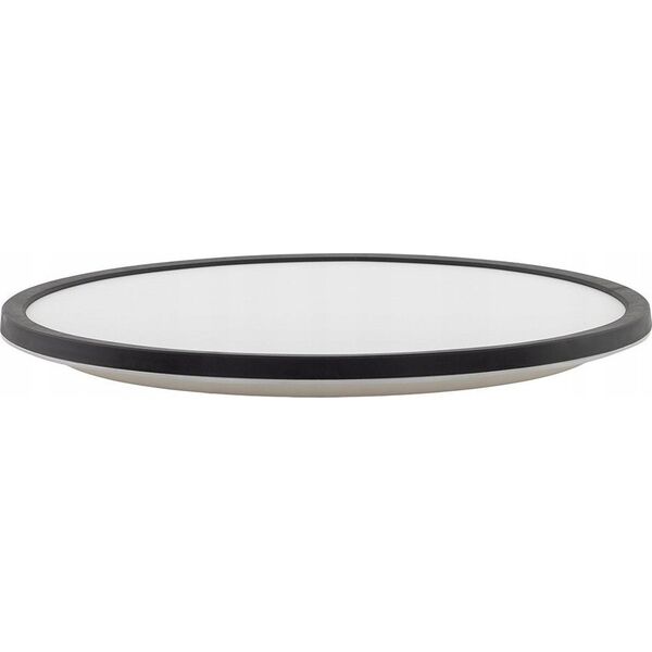 Lampa sufitowa TK Lighting TK Lighting Aqua Black Large 6905 plafon lampa sufitowa koło z przełącznikiem na obudowie 1x45W LED 3000/4000/6500K czarny/biały 13965888 5901780569051