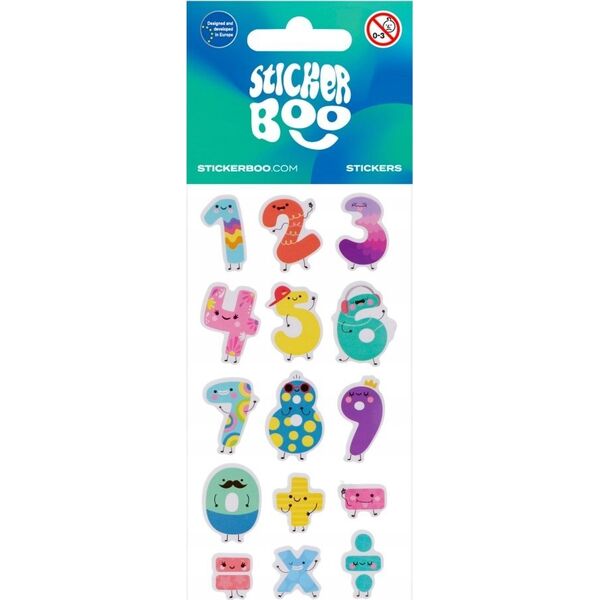 STICKERBOO NAKLEJ CYFERKI 3 66X180 S-BOO PBH 120/1800 13967142 5905523630039