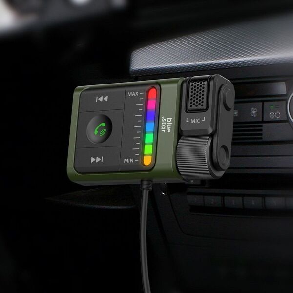 Blue Star BLUE STAR transmiter bluetooth Equalizer BT64 czarny 13970385 5903396266256