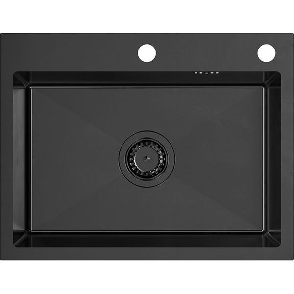 Zlewozmywak Quadron Zlewozmywak stalowy LUKE 110 WORKSTATION Czarny 13970884 5905505503184