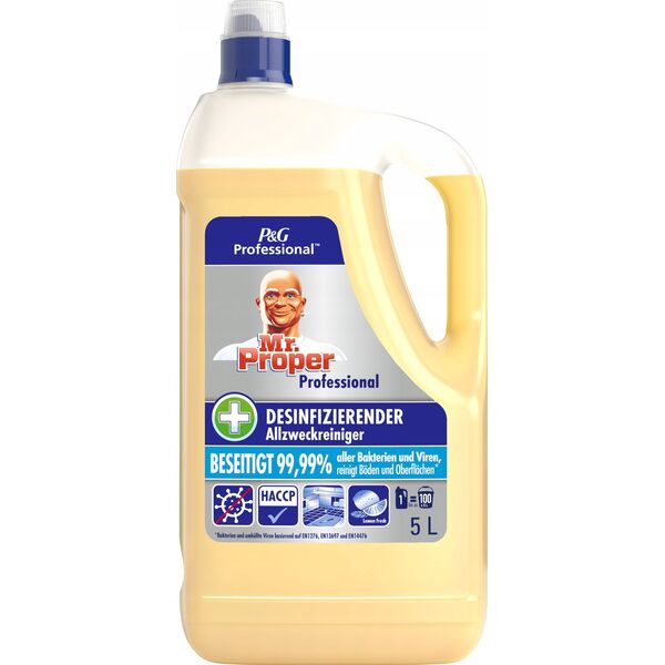 Mr. Proper ŚRODEK DO CZYSZCZENIA PODŁÓG MR PROPER 5L LEMON 0313 13972091 8700216250313