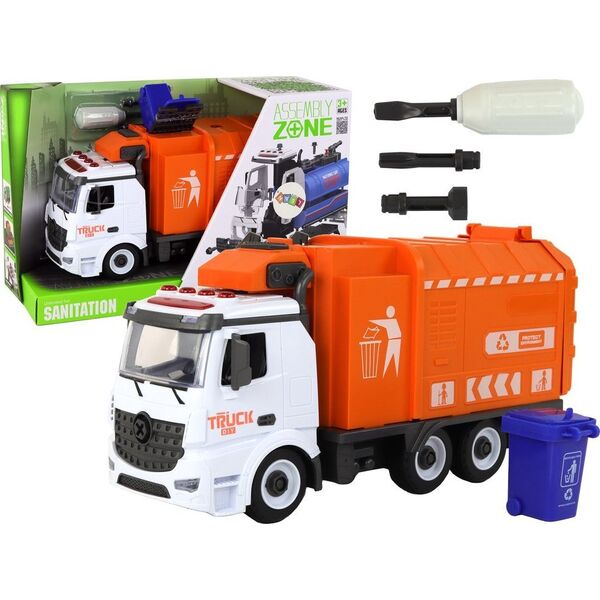 LeanToys Śmieciarka Sorter Segregacja Zestaw DIY Śrubokręt Dźwięk 13977168 5905991000198