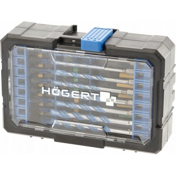 Högert Technik HOGERT KOŃCÓWKI DO WKRĘTARTKI UDAROWE kpl. 35szt. + WIERTŁA 13977176 5902801497315