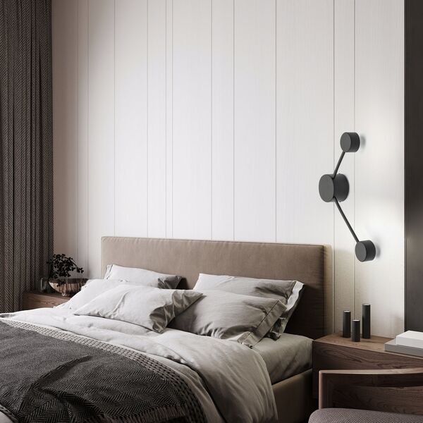 Kinkiet TK Lighting Tk Lighting Avia 6808 kinkiet lampa ścienna nowoczesna metalowa edison pręty koła 2x10W GX53 czarny 13977485 5901780568085