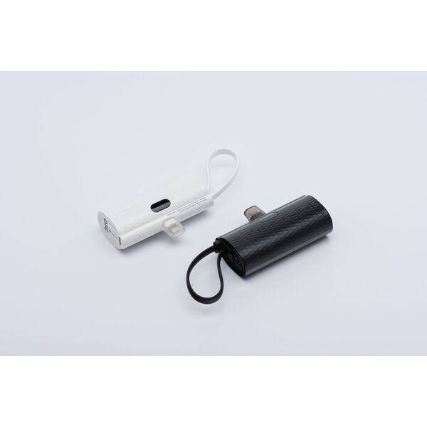 Powerbank ForCell FORCELL F-ENERGY Power Plug F5K3 powerbank 5 000mAh z wbudowanym złączem Typ C PD 20W biały 13979004 5903396241109