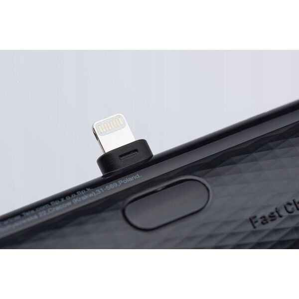 Powerbank ForCell FORCELL F-ENERGY Power Plug F5K3 powerbank 5 000mAh z wbudowanym złączem do Lightning 8-PIN PD 20W czarny 13979013 5903396236600