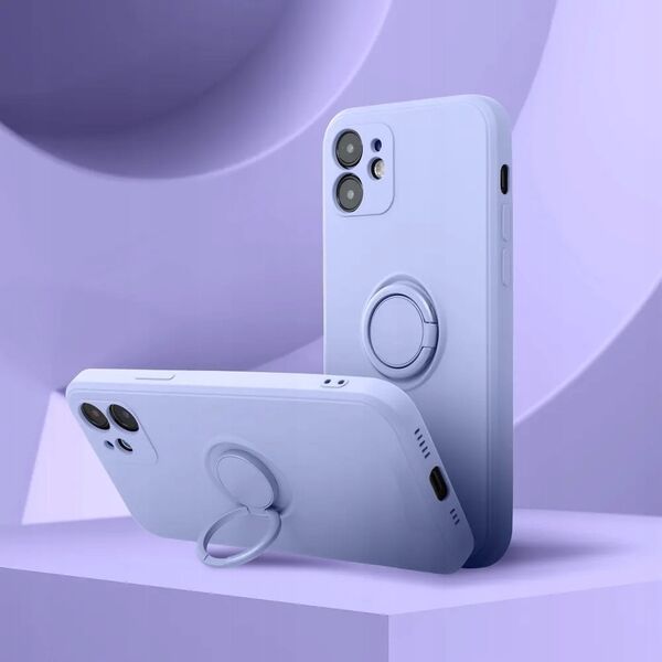 OEM Futerał SILICONE RING do IPHONE 16 fioletowy 13979634 5903396307386