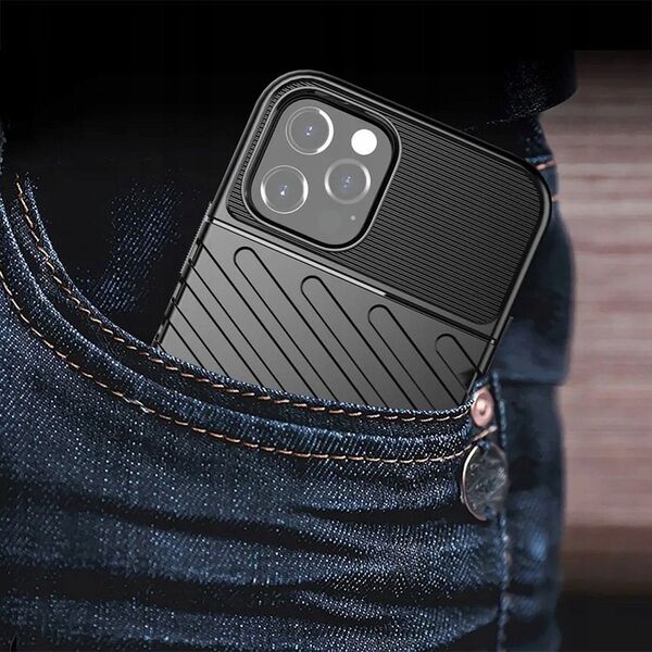 ForCell Futerał THUNDER do IPHONE 16 czarny 13979649 5903396305306
