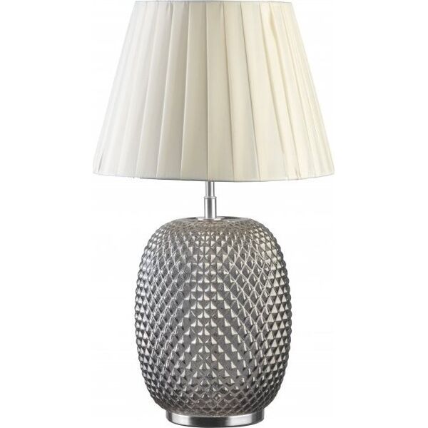 Lampa stołowa GTV GTV Muno OS-MUNO-10-DEC lampa stołowa lampka 1x25W E27 czarna/biała 13979690 5902801405426