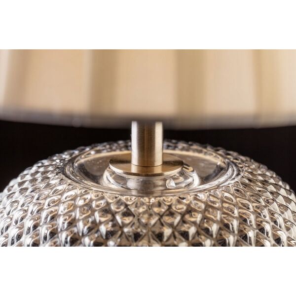 Lampa stołowa GTV GTV Muno OS-MUNO-10-DEC lampa stołowa lampka 1x25W E27 czarna/biała 13979690 5902801405426
