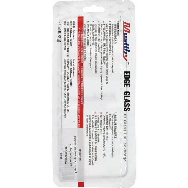 Samsung MUSTTBY szybka + oca SAMSUNG FOLD 1 13979900 5903396290701