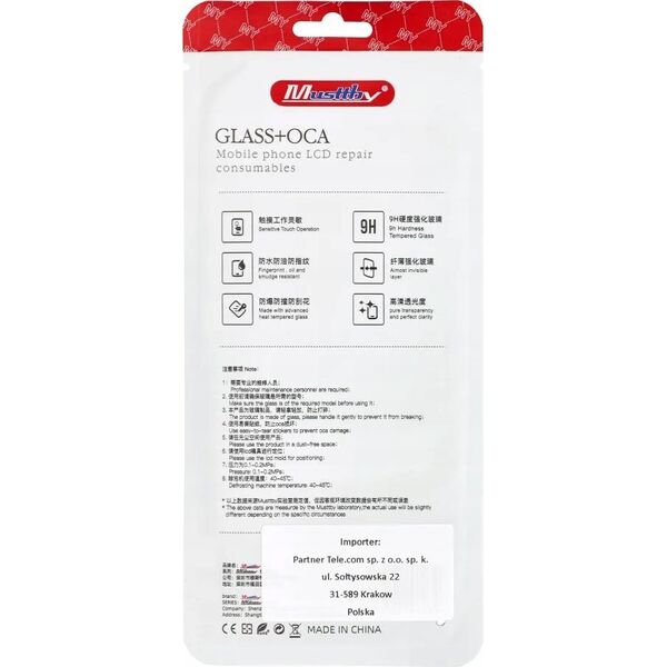 Samsung MUSTTBY szybka + oca SAMSUNG a13 4G 13979922 5903396291005