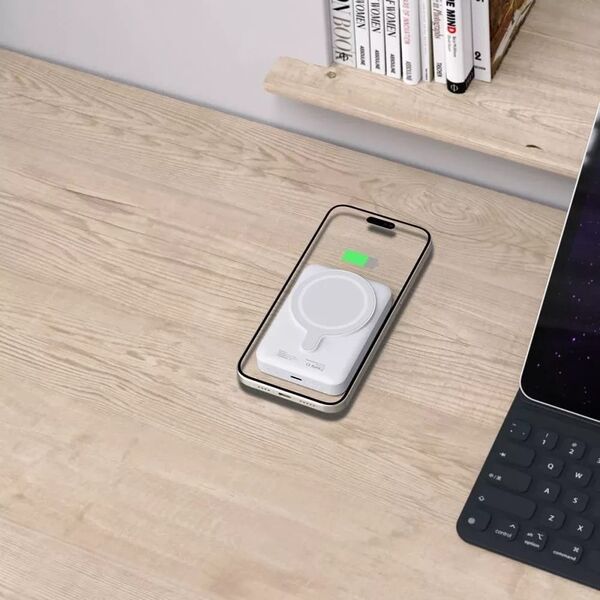 Powerbank Tech-Protect TECH-PROTECT PB11 LIFEMAG MAGSAFE POWER BANK 10000MAH WHITE 13980003 5906302309467