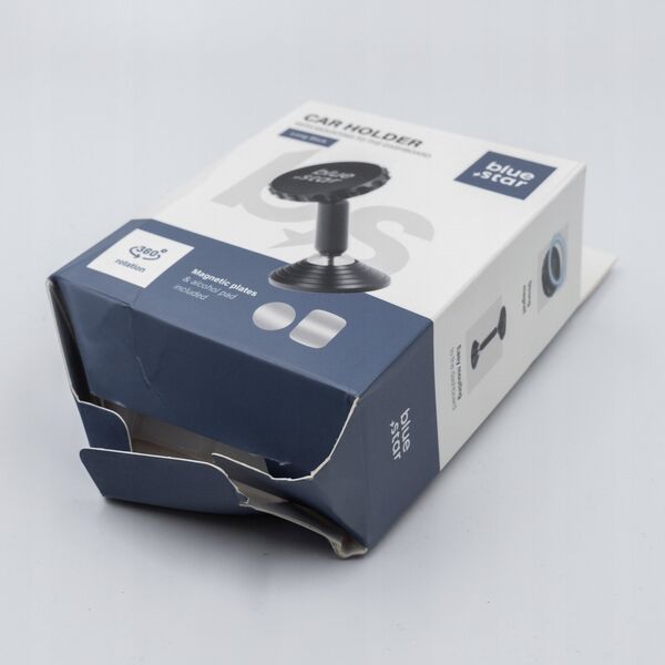 Blue Star BLUE STAR magnetyczyny uchwyt samochodowy LONG STICK do deski / biurka czarny 13980218 5903396281488
