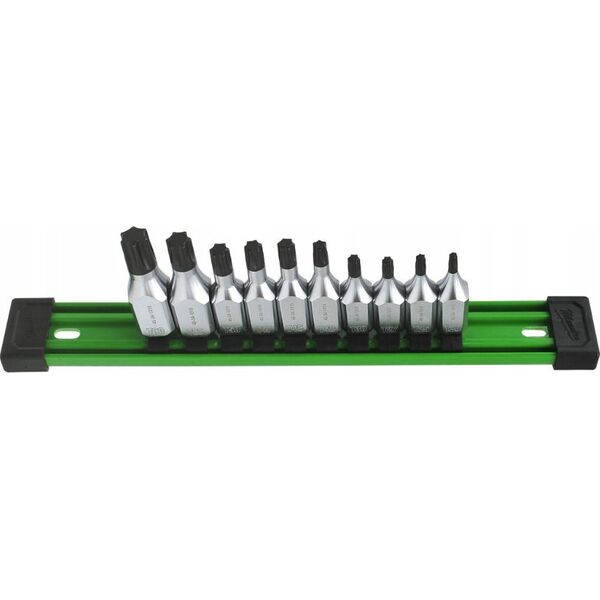 Hikoki MILWAUKEE SET OF SHANK SOCKETS 10 pcs. 3/8 TORX 13983097 4058546408497