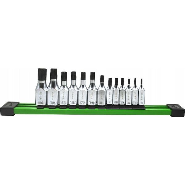 Hikoki MILWAUKEE SET OF SHANK SOCKETS 13 pcs. 1/4+3/8 TORX 13983099 4058546408503
