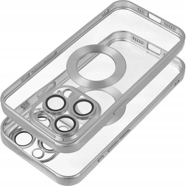 ForCell Futerał GLAM do IPHONE 15 Pro srebrny 13983506 5903396297496
