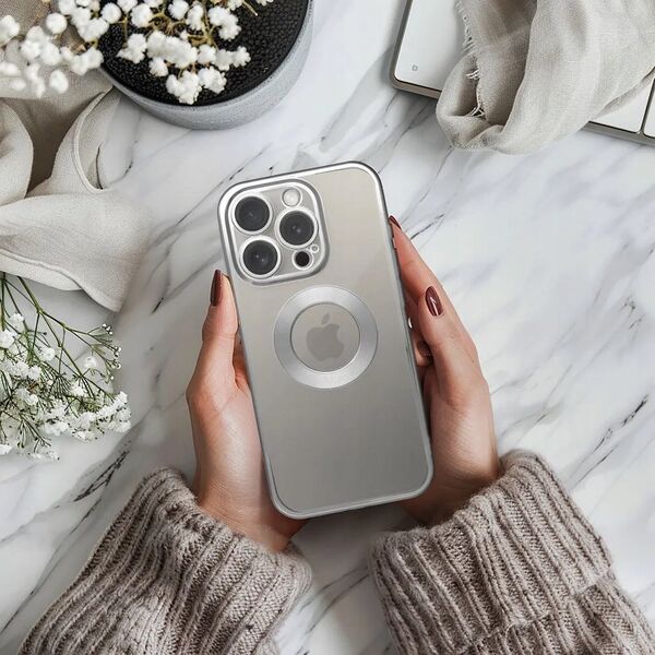 ForCell Futerał GLAM do IPHONE 15 Pro srebrny 13983506 5903396297496