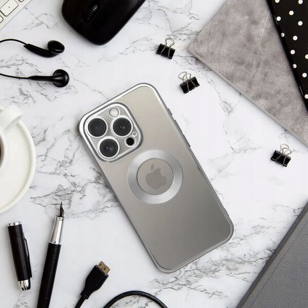 ForCell Futerał GLAM do IPHONE 15 Pro srebrny 13983506 5903396297496