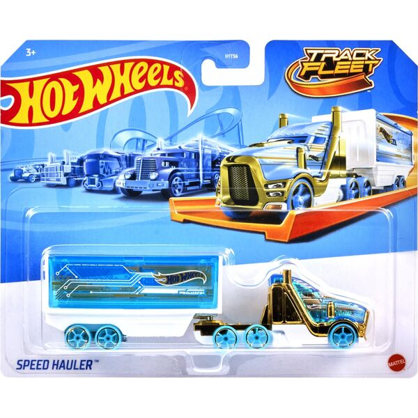 Mattel HW TRACK FLEET POJAZD Z NACZEPA 1 64 HYT56 MIX 6 13983876 194735255283