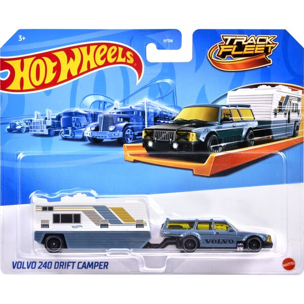 Mattel HW TRACK FLEET POJAZD Z NACZEPA 1 64 HYT56 MIX 6 13983876 194735255283