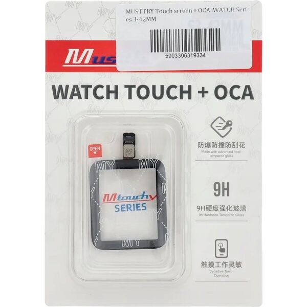 Samsung MUSTTBY Ekran dotykowy + OCA do Apple Watch Seria 3-42MM 13989956 5903396319334