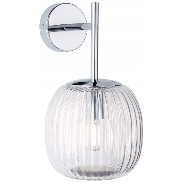 Kinkiet Paulmann Kinkiet ścienny łazienkowy RUYA E14 max.20W IP44 230V chrom / szkło 13990741 4000870711408