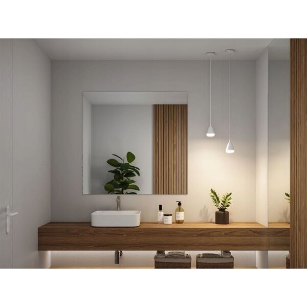 Lampa wisząca Paulmann Oprawa wisząca LUIA GU10 max.10W IP44 230V biały / metal 13990750 4000870769911