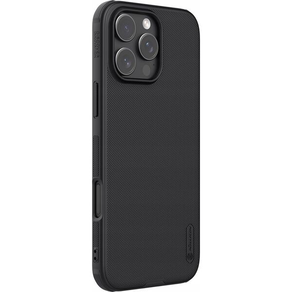 Nillkin Etui Nillkin Super Frosted Shield Pro na iPhone 16 Pro Max - czarne 13990807 6902048286498