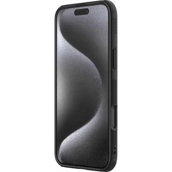 Nillkin Etui Nillkin Super Frosted Shield Pro na iPhone 16 Pro Max - czarne 13990807 6902048286498