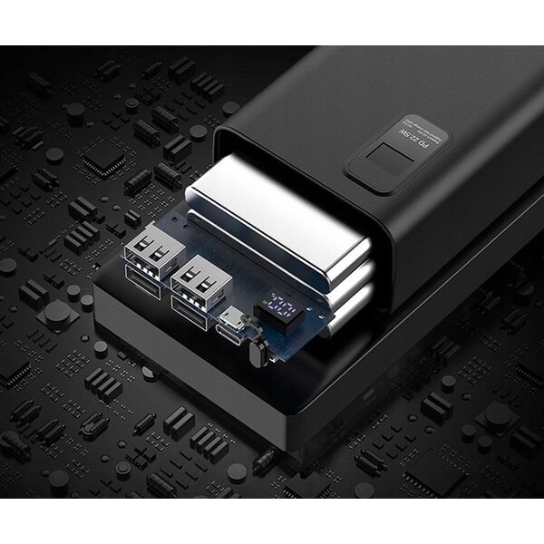 Platinet Platinet power bank 50000mAh PMPB5020B, black 13991808 5907595458726