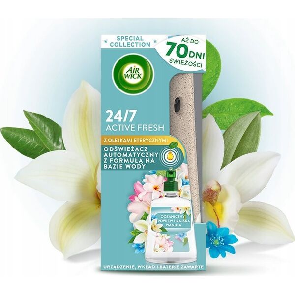 Osram AIR WICK ACTIVE FRESH ODŚWIEŻACZ POWIETRZA OCEANICZNY POWIEW RAJSKA WANILIA 13992142 5908252014187