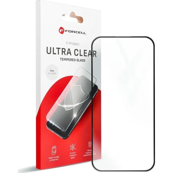 ForCell Szkło Hartowane Forcell Ultra Clear Glass - do Iphone XR / 11 czarny 13994846 5903396302749