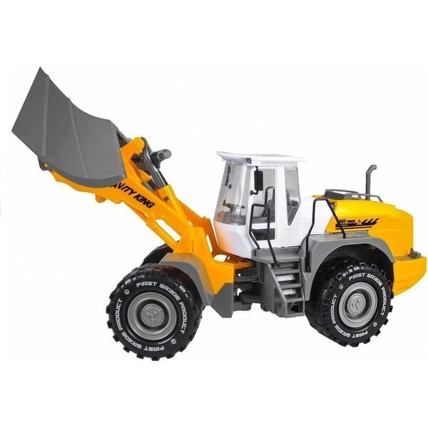 LeanToys Duży Spychacz Plastikowy z Napędem LEAN Toys 13995757 5905884458358