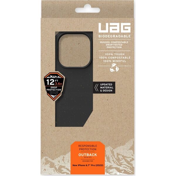 Urban UAG Outback - obudowa ochronna do iPhone 14 Pro Max (black) [mto] 13997677 840283902758