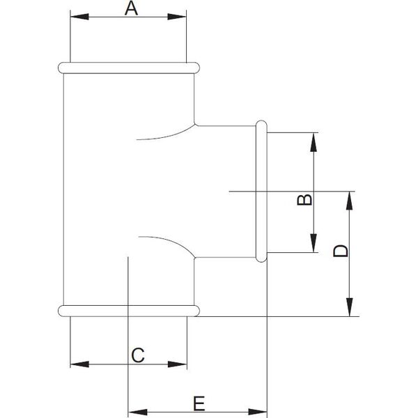TRÓJNIK REDUKCYJNY OCYNK 2*1*2 HYDROLAND // ŁH.TR.50.25.50 13998303 5900308738412