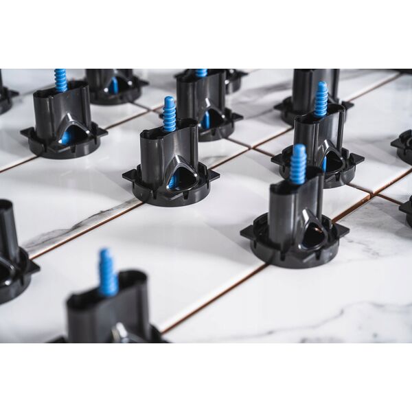 AWTools SYSTEM POZIOMOWANIA PŁYTEK BAZA PROSTA 1mm /100szt. PRO-LEVELING 13999282 5905204633007